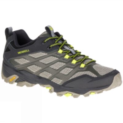 Merrell Mens Moab FST Shoe Olive/Black Merrell Mens Moab FST Shoe Olive/Black